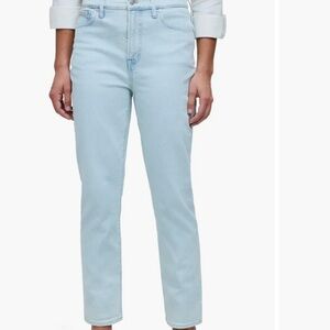 Madewell The Perfect Vintage High Rise Straight Leg Jeans Light Wash Size 29